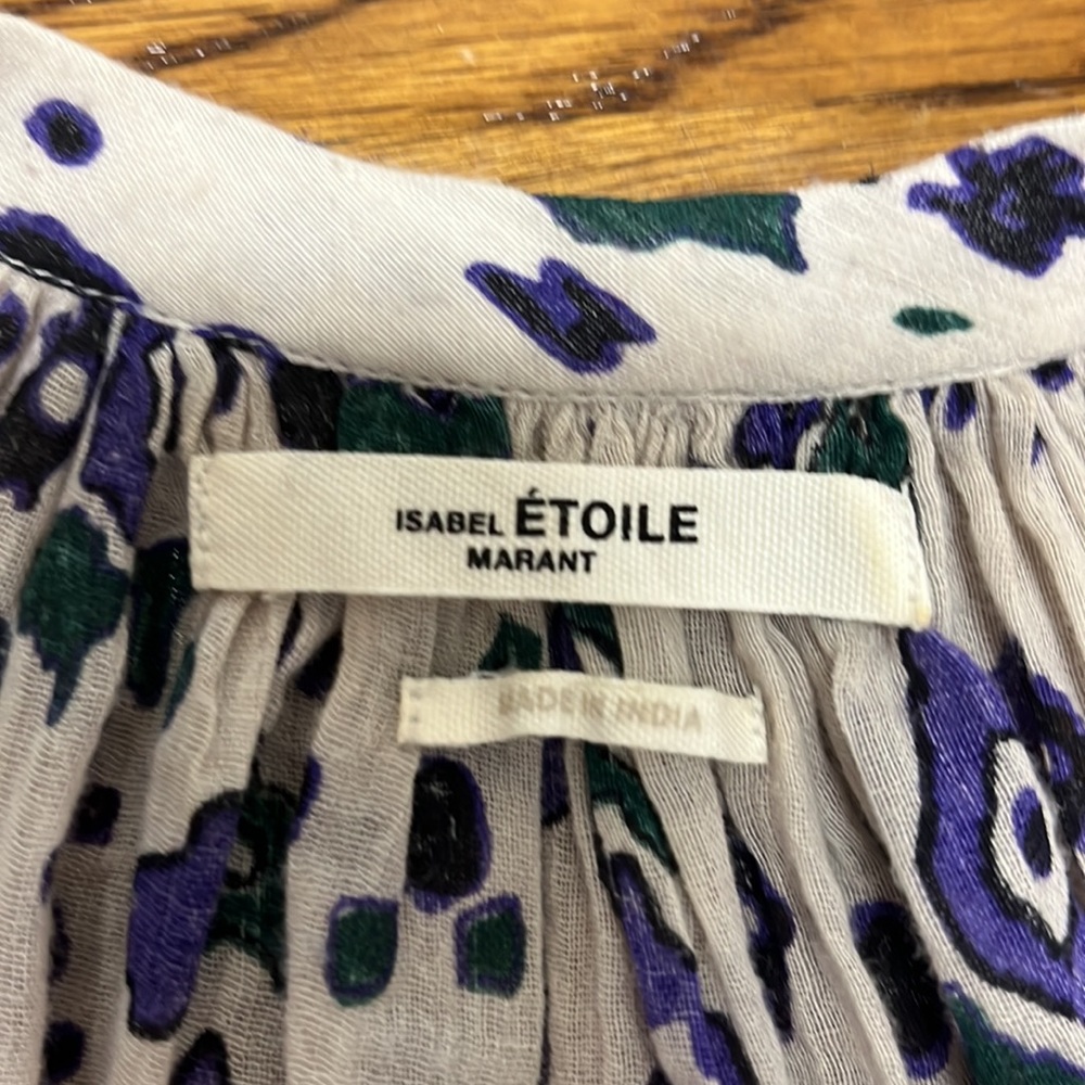 Isabel Marant Etoile Ryson Top Size 36/4 - Picture 3 of 4